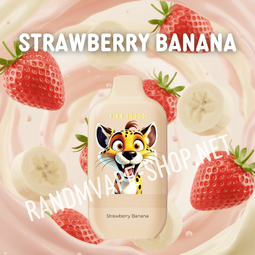 Fumot RandM Vibe 28000 Strawberry Banana