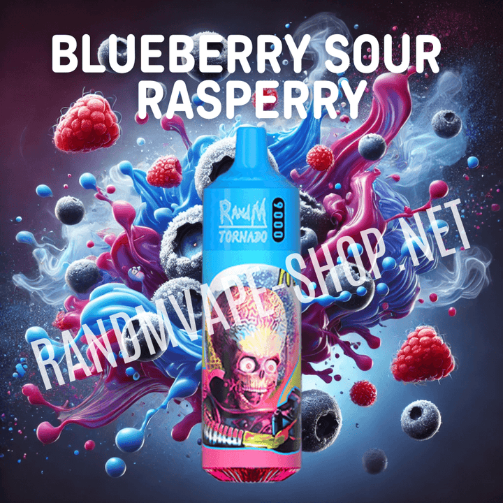 tornado-blueberry-sour-rasperry-vape-9000-randm