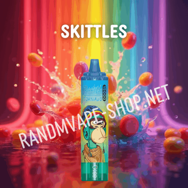 RANDM TORNADO 15000 15000 skittles randm tornado vape