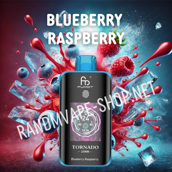 RANDM TORNADO 25000 Randm Tornado Vape 25000 Blueberry Raspberry