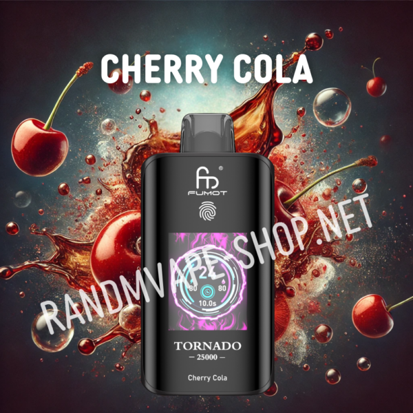 RANDM TORNADO 25000 Randm Tornado Vape 25000 Cherry Cola