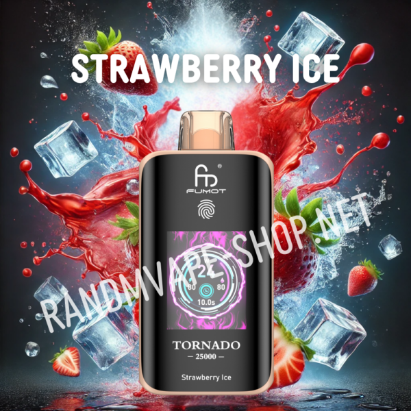 RANDM TORNADO 25000 Randm Tornado Vape 25000 Strawberry Ice