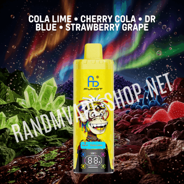 Fumot RandM Eco 4in1 80000 Fumot randm 4 in 1 cola lime cherry cola dr blue strawberry grape