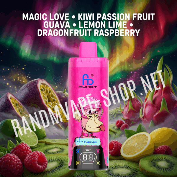 Fumot RandM Eco 4in1 80000 Fumot randm 4 in 1 magic love kiwi passion fruit guava lemon lime dragonfruit raspberry 394eb40c c331 4181 a1aa 1695c877e4e4