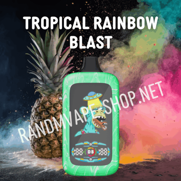 Fumot RandM Digital Monkey 20/40K Fumot randm digital monkey 20000 40000 tropical rainbow blast