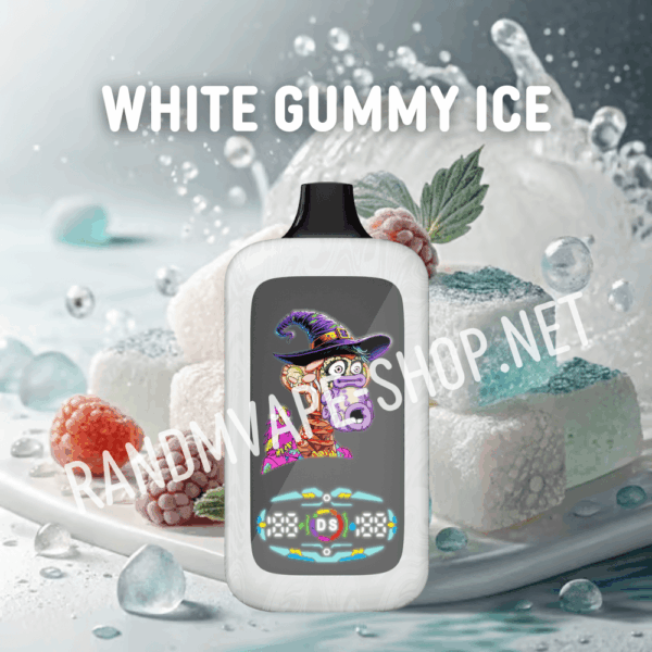 Fumot RandM Digital Monkey 20/40K Fumot randm digital monkey 20000 40000 white gummy ice