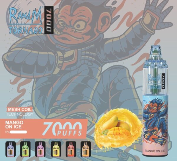 RANDM TORNADO 7000 Rand m original