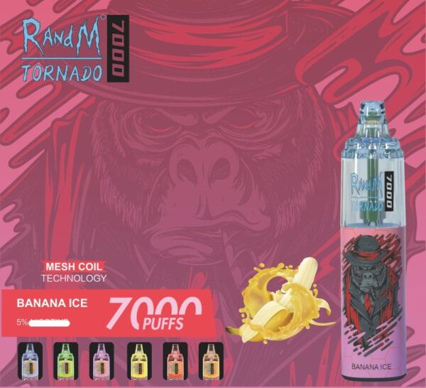 RANDM TORNADO 7000 Rand m vapes