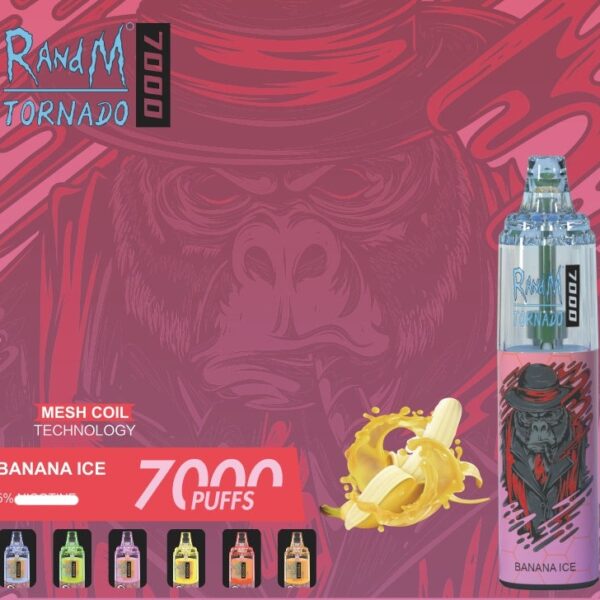 RANDM TORNADO 7000 Rand m vapes