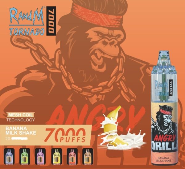 RANDM TORNADO 7000 Rand m vapes deutschland