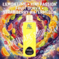 Randm 3 in 1 lemon lime kiwi passion fruit guava strawberry watermelon