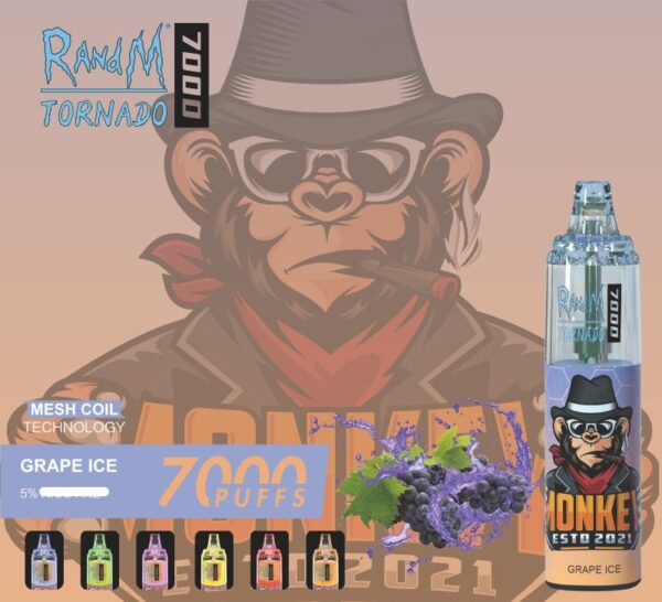 RANDM TORNADO 7000 Randm 7000 zuege