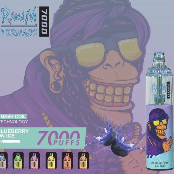 RANDM TORNADO 7000 Randm original