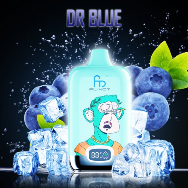 ORIGINAL RANDM DIGITAL BOX 12000 Vape Randm tornado 12000 dr blue