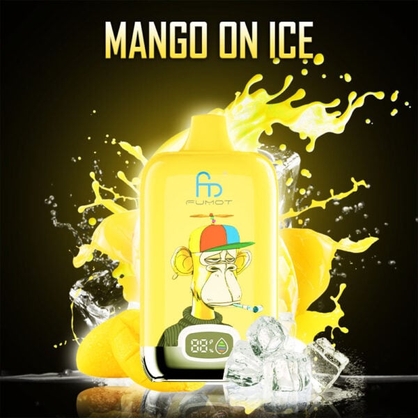 ORIGINAL RANDM DIGITAL BOX 12000 Vape Randm tornado 12000 mango on ice