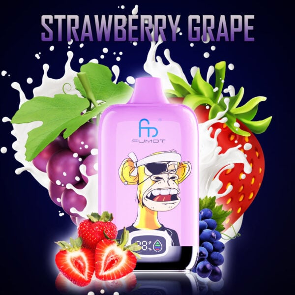 ORIGINAL RANDM DIGITAL BOX 12000 Vape Randm tornado 12000 strawberry grape