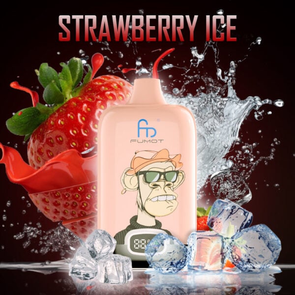 ORIGINAL RANDM DIGITAL BOX 12000 Vape Randm tornado 12000 strawberry ice