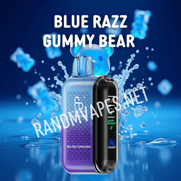 RANDM TORNADO 20000 Randm tornado 25000 blue razz gummy bear