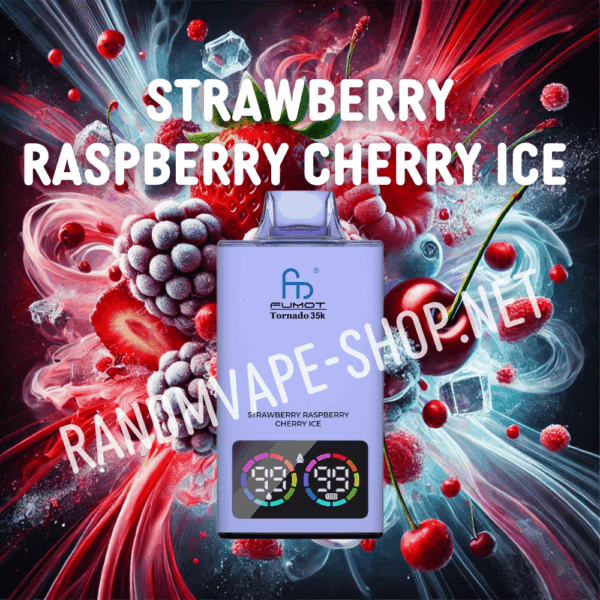 RANDM TORNADO 35000 Randm tornado 35000 strawberry raspberry cherry ice