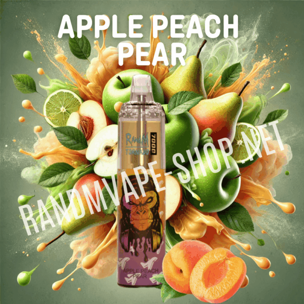 RANDM TORNADO 7000 Randm tornado 7000 apple peach pear