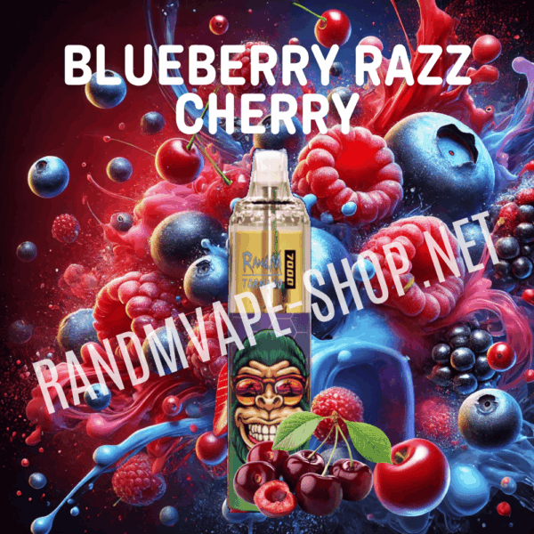 RANDM TORNADO 7000 Randm tornado 7000 blueberry razz cherry