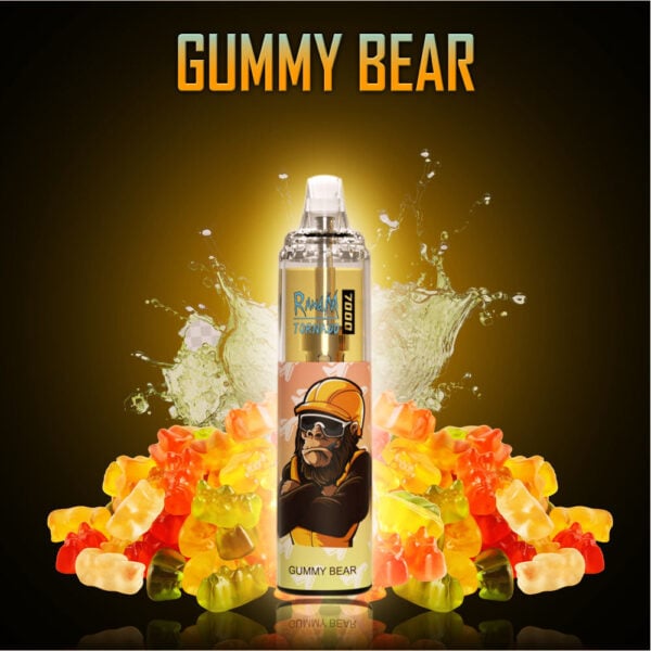RANDM TORNADO 7000 Randm tornado 7000 gummy bear