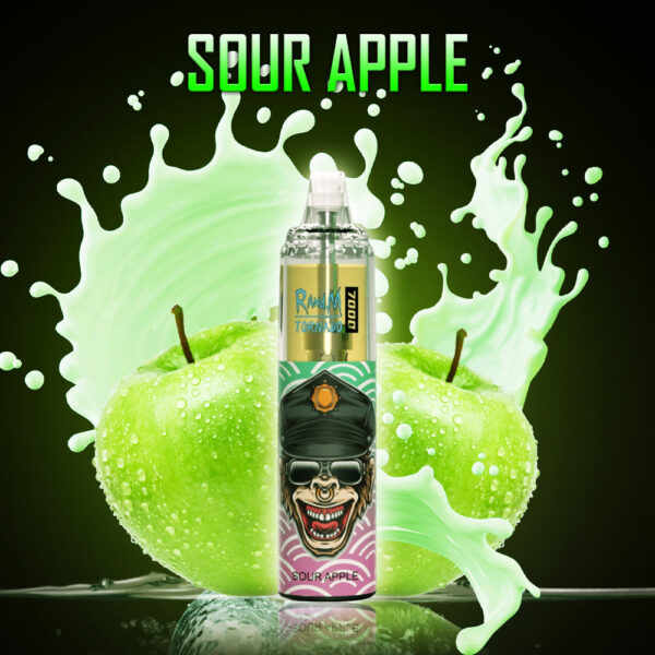 RANDM TORNADO 7000 Randm tornado 7000 sour apple