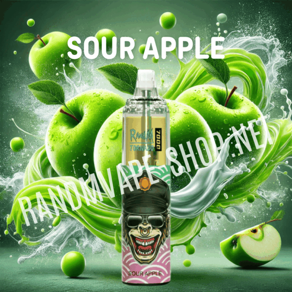 RANDM TORNADO 7000 Randm tornado 7000 sour apple