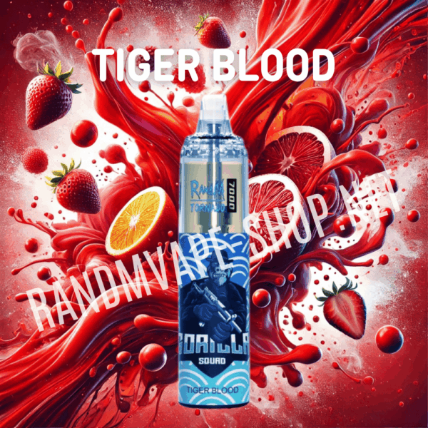 RANDM TORNADO 7000 Randm tornado 7000 tiger blood