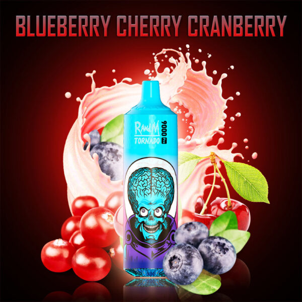 RANDM TORNADO 9000 Randm tornado 9000 blueberry cherry cranberry