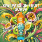 Randm tornado 9000 kiwi passion fruit guava