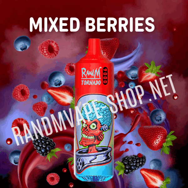 RANDM TORNADO 9000 Randm tornado 9000 mixed berries