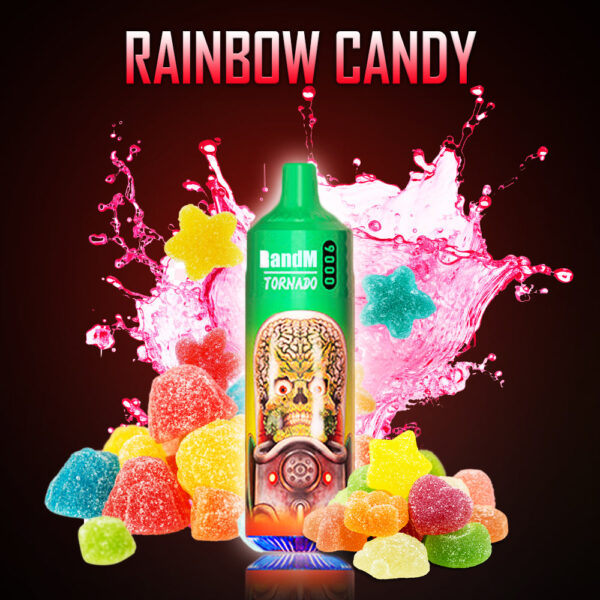 RANDM TORNADO 9000 Randm tornado 9000 rainbow candy