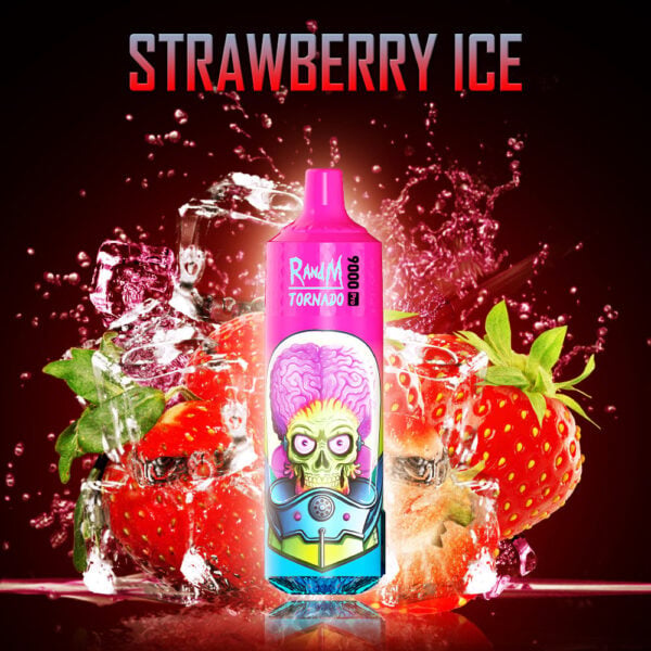 RANDM TORNADO 9000 Randm tornado 9000 strawberry ice