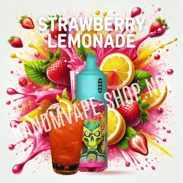 RANDM TORNADO 9000 Randm tornado 9000 strawberry lemonade