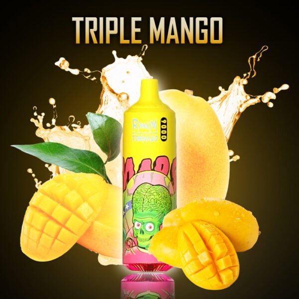RANDM TORNADO 9000 Randm tornado 9000 triple mango vape