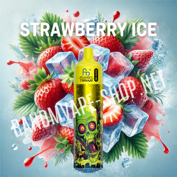 RANDM TORNADO 30000 Randm tornado vape 30000 strawberry ice