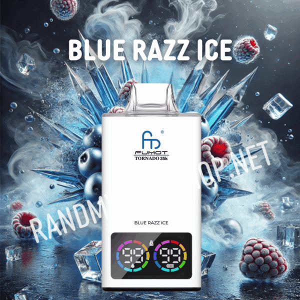 RANDM TORNADO 35000 Randm vape 35000 blue razz ice