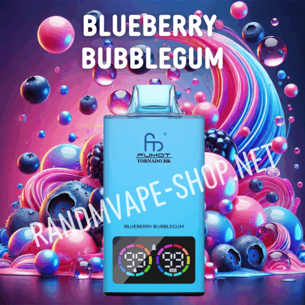 RANDM TORNADO 35000 Randm vape 35000 blueberry bubblegum