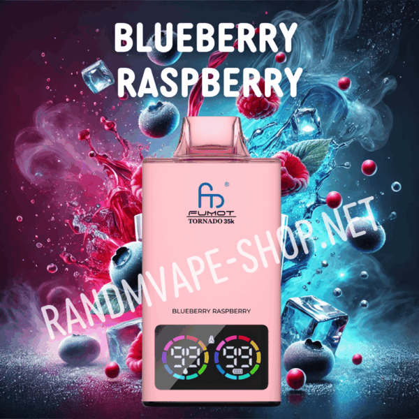 RANDM TORNADO 35000 Randm vape 35000 blueberry raspberry