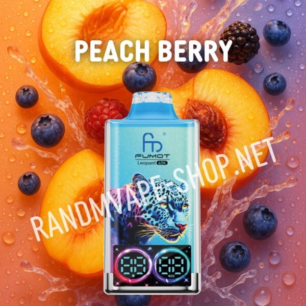 RANDM TORNADO 40000 Randm vape 40000 peach berry
