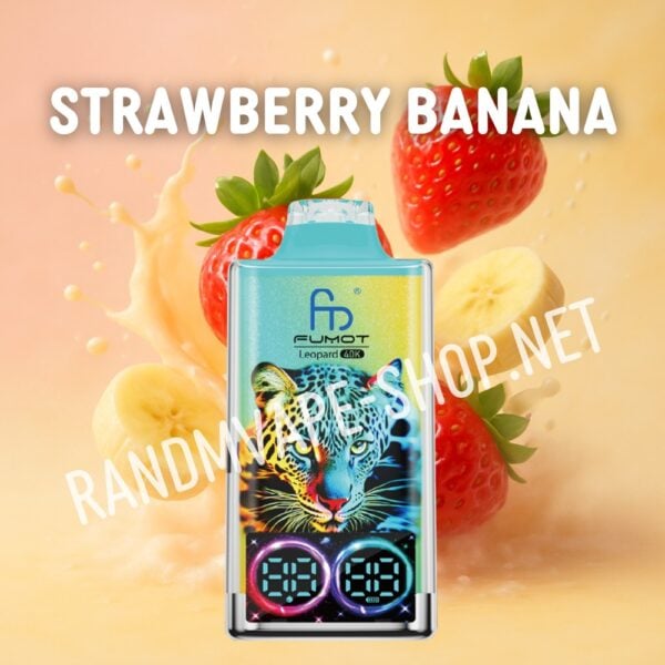RANDM TORNADO 40000 Randm vape 40000 strawberry banana