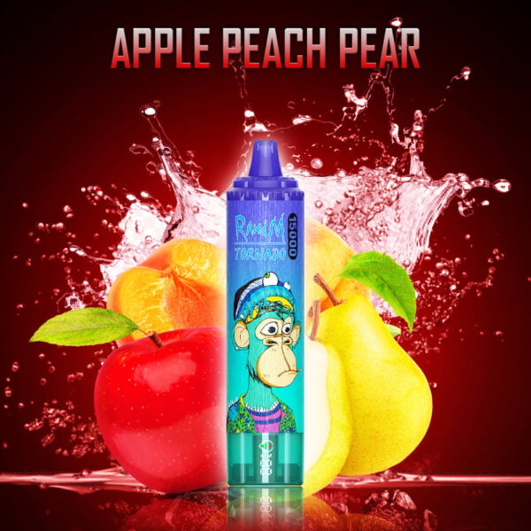 RANDM TORNADO 15000 Randm tornado 15000 apple peach pear