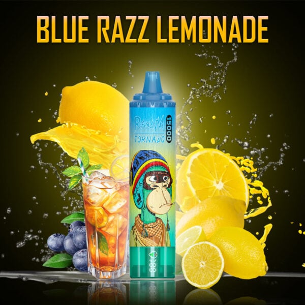 RANDM TORNADO 15000 Randm tornado 15000 blue razz lemonade
