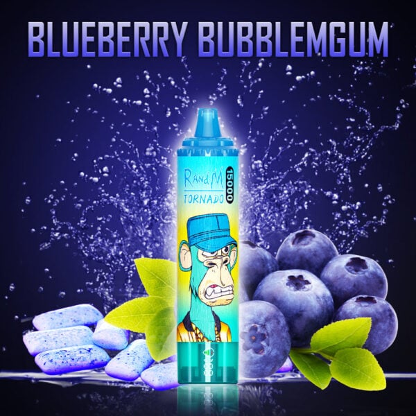 RANDM TORNADO 15000 Randm tornado 15000 blueberry bubblegum