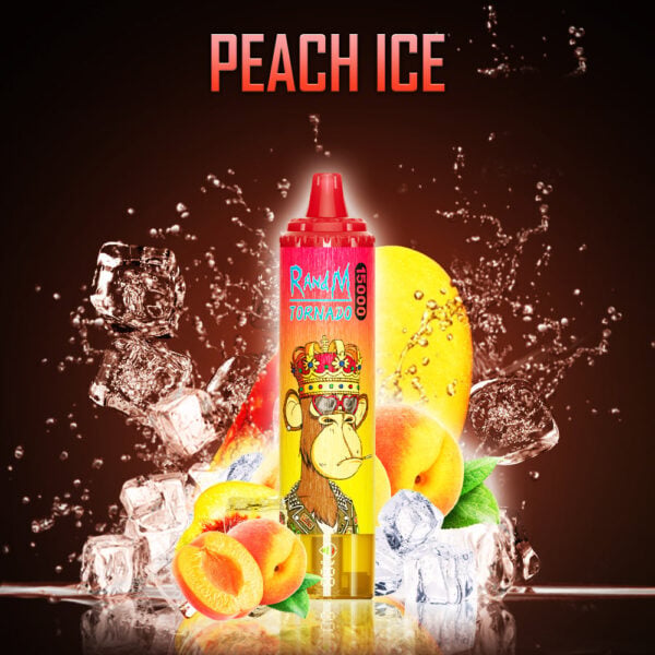 RANDM TORNADO 15000 Randm tornado 15000 peach ice
