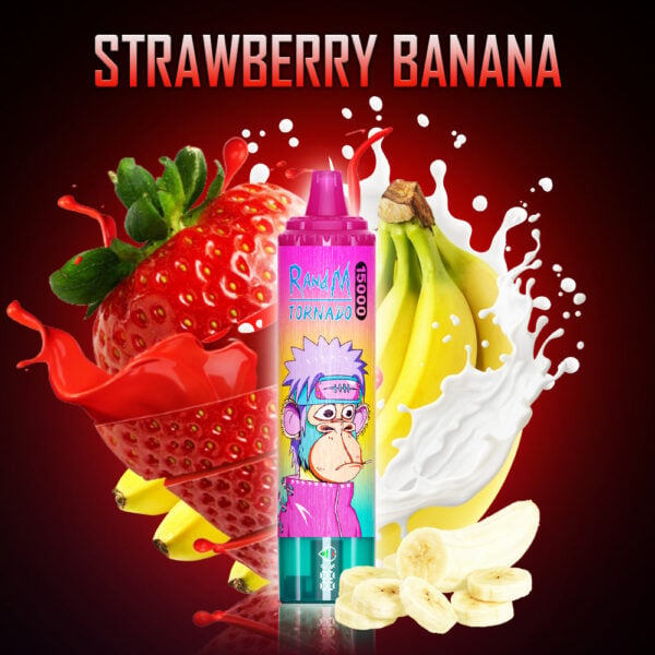 RANDM TORNADO 15000 Randm tornado 15000 strawberry banana