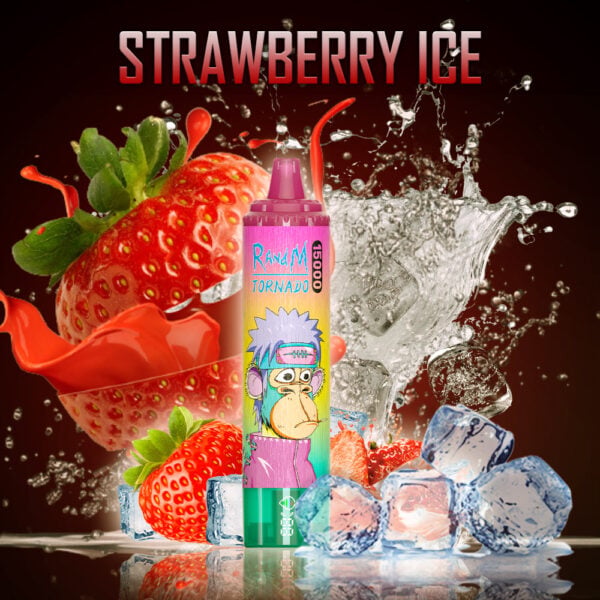 RANDM TORNADO 15000 Randm tornado 15000 strawberry ice