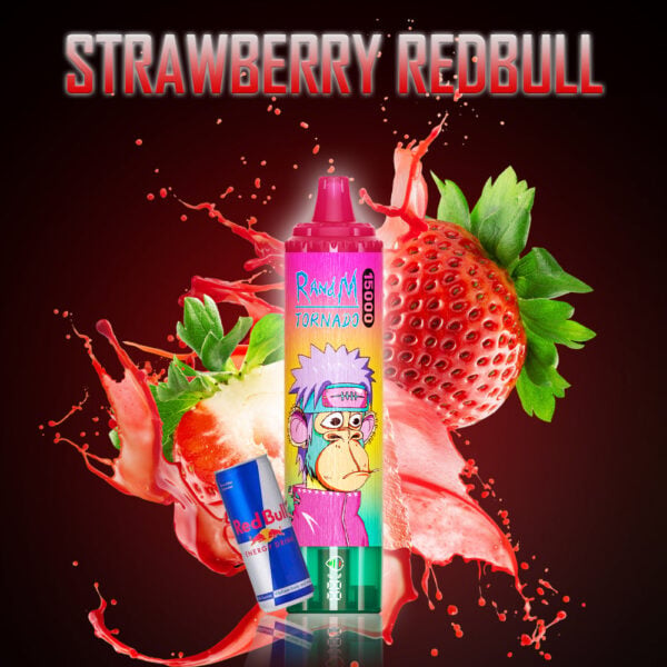 RANDM TORNADO 15000 Randm tornado 15000 strawberry redbull