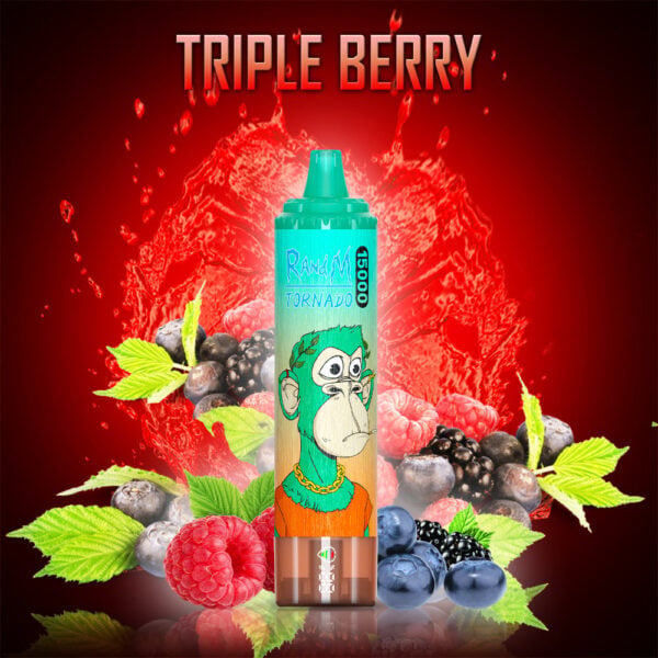 RANDM TORNADO 15000 Randm tornado 15000 tripple berry